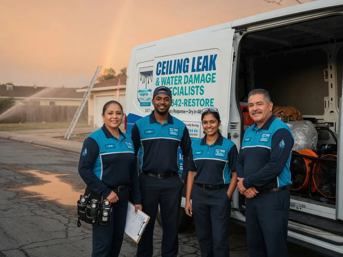 Ceiling Leak Cleanup company in Goldthwaite, TX